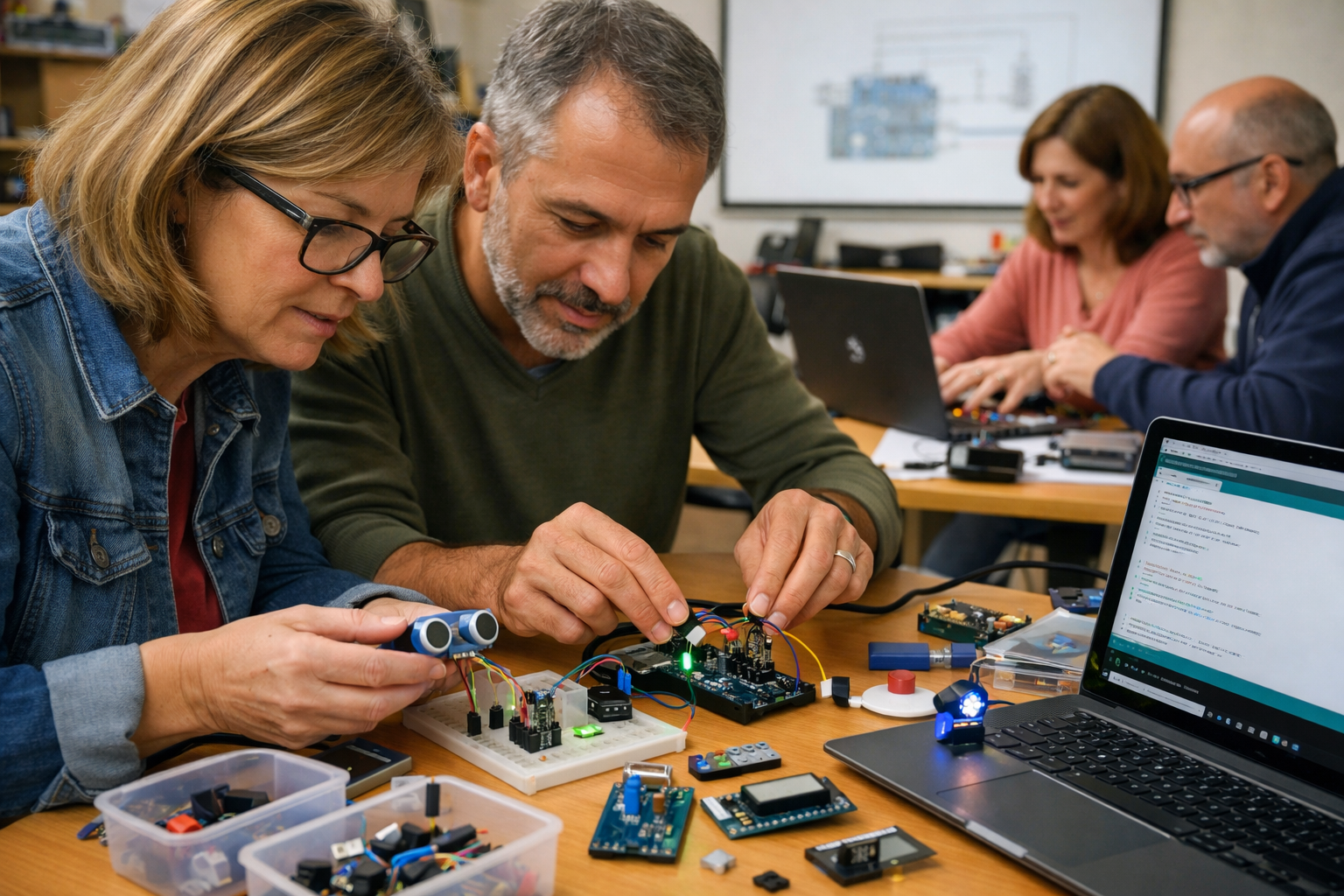 Formação IRIS promove inovação digital e primeiras montagens LED em escola de Guimarães